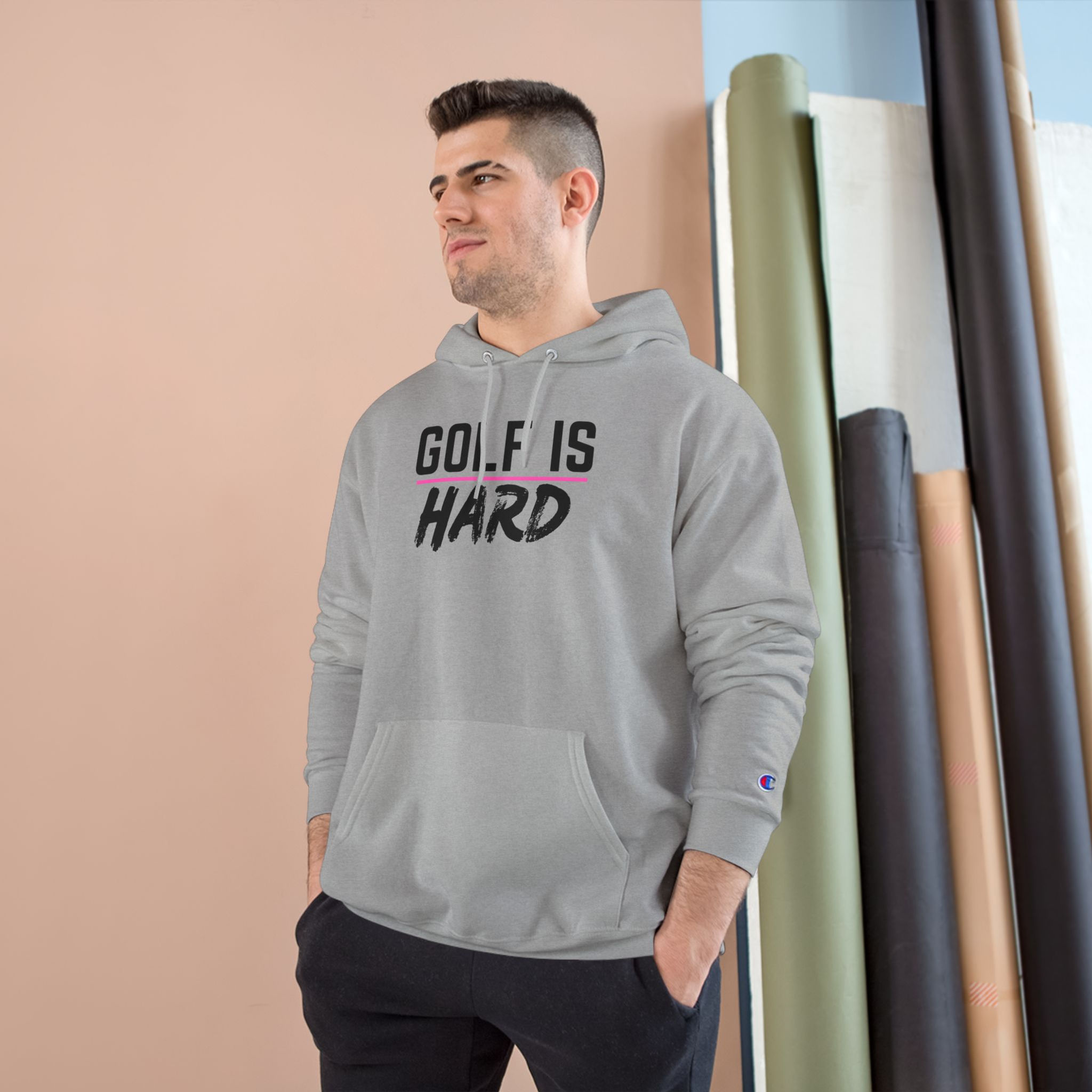 Golf is Hard Champion Hoodie