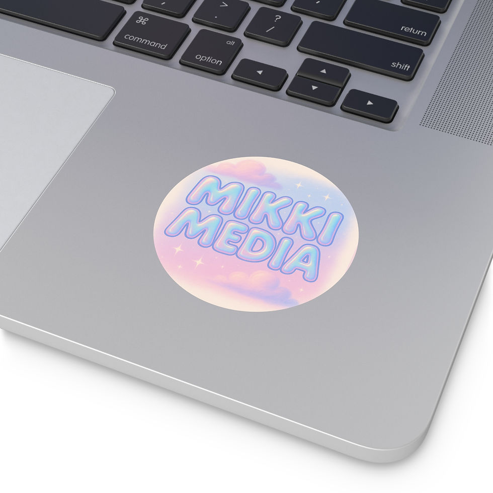 Thumbnail: Mikki Media Vinyl Stickers – Spread the Sparkle