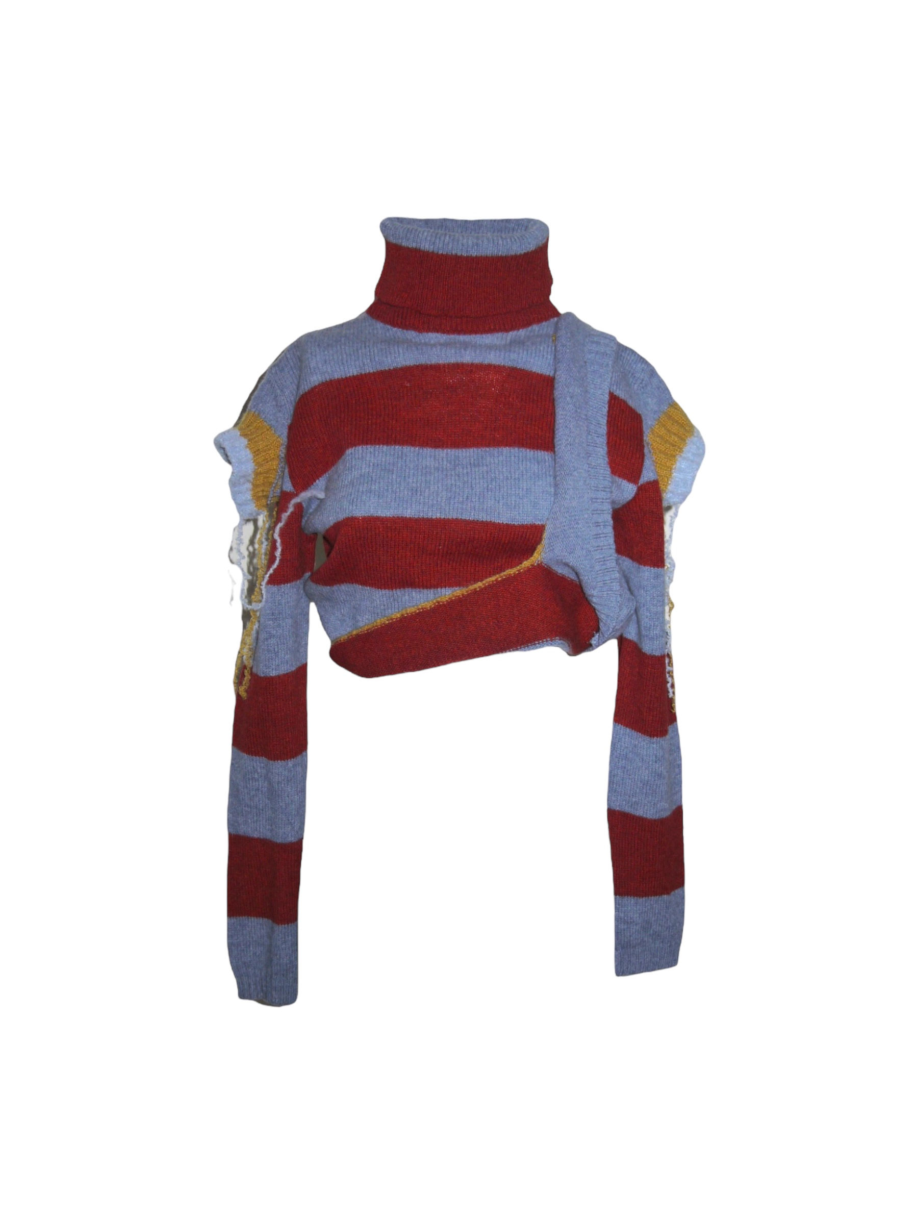 Wool blend upcycled jumper