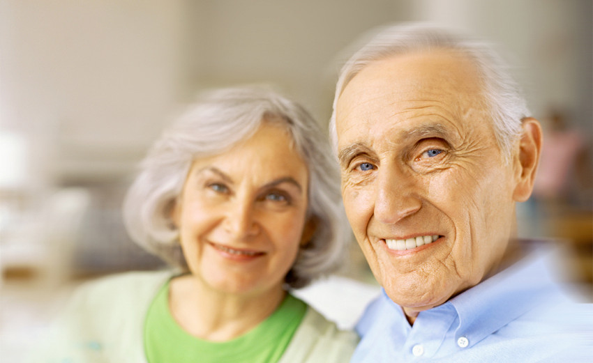Smiling Senior Couple