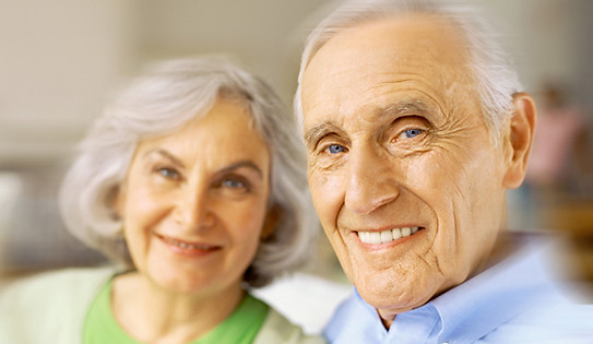 Smiling Senior Couple