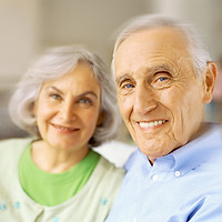 Smiling Senior Couple