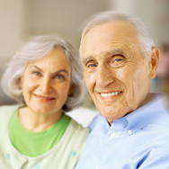 Smiling Senior Couple