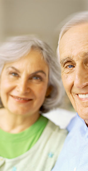 Smiling Senior Couple
