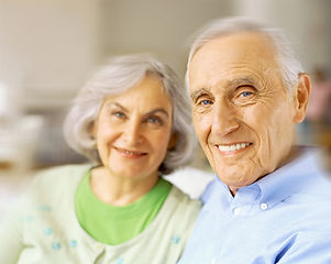 Smiling Senior Couple