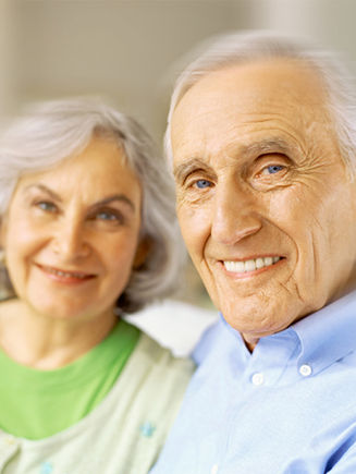 Smiling Senior Couple