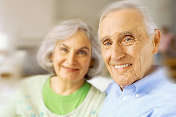 Smiling Senior Couple