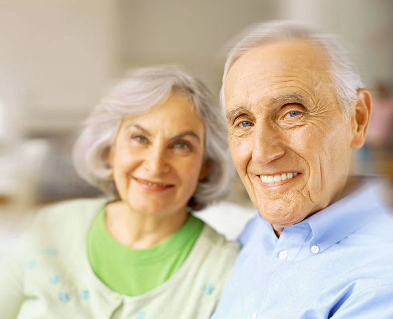 Smiling Senior Couple