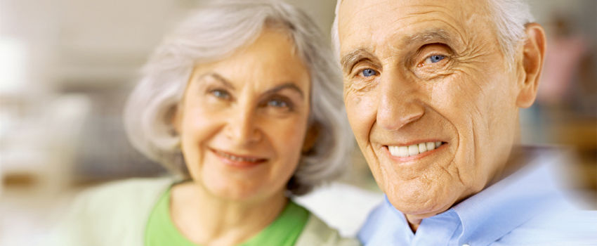 Smiling Senior Couple