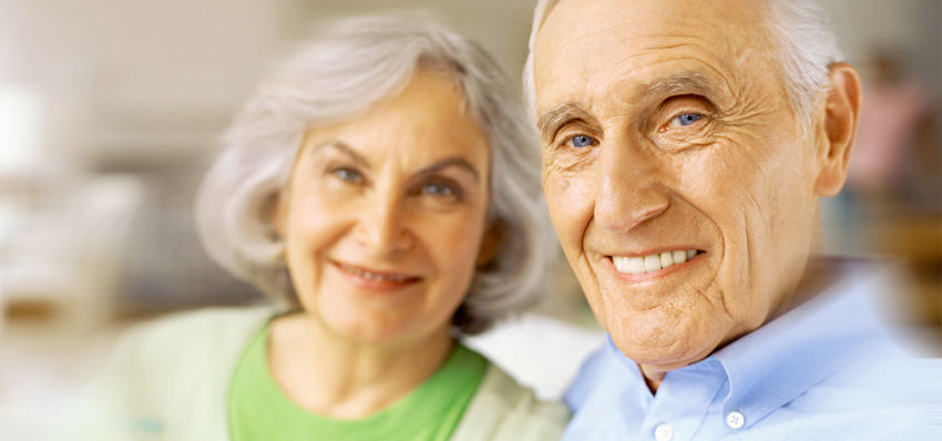 Smiling Senior Couple