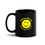 Thumbnail: I Will Never Ever Give Up Black Glossy Mug