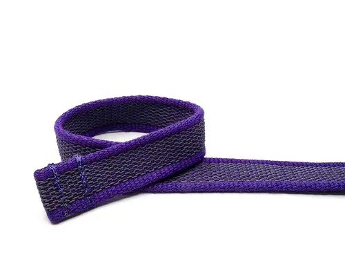 Gummierte Hundeleine Alpha Lila