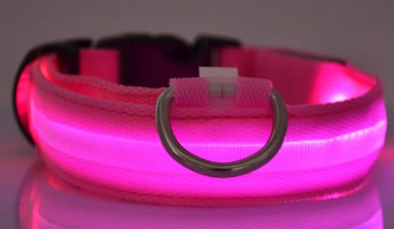 Miniatura: Nylon LED Pet Luminous Collar