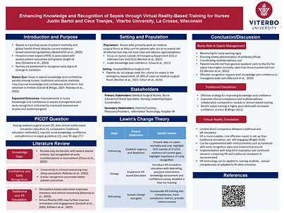 Enhancing Knowledge and Recognition of Sepsis through Virtual Reality-Based Education for Nurses