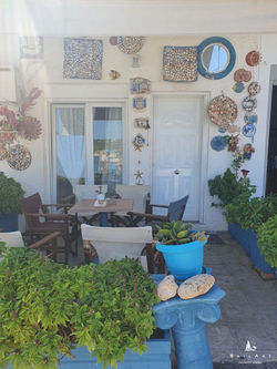 Lokalny dom na Spetses w Grecji