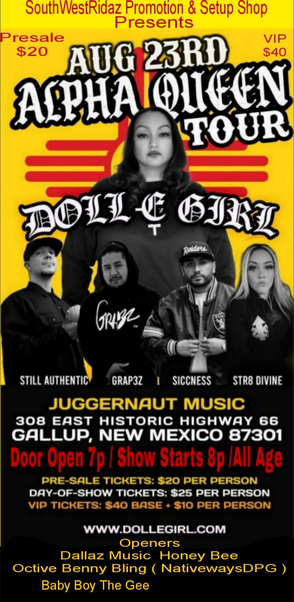 Doll-E Girl / Alpha Queen Tour