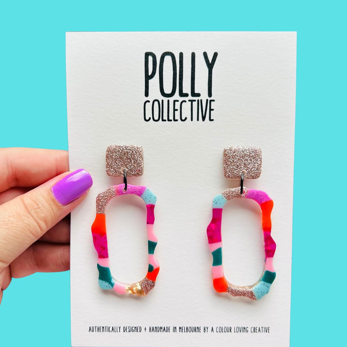 GLD106 - GOLDIE Jagged Hoops