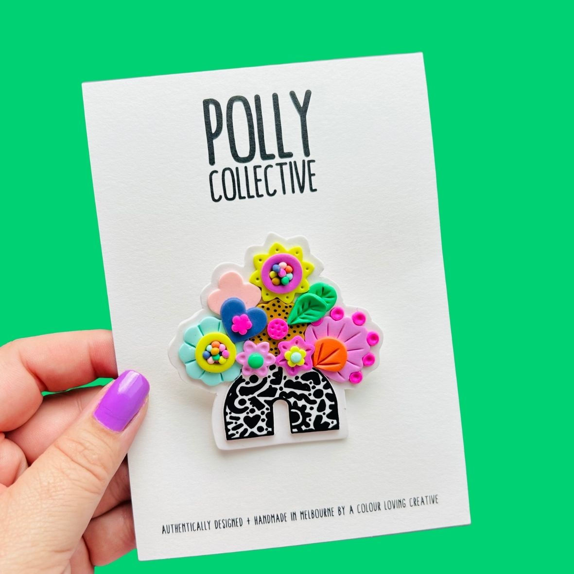 BL13 - BLOOMCORE Brooch