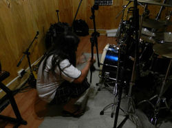 Microfoneando la toma