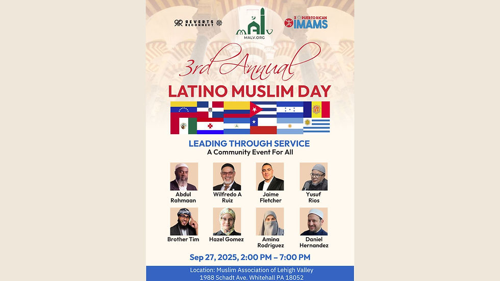 3rd Latino Muslim Day in the Valley