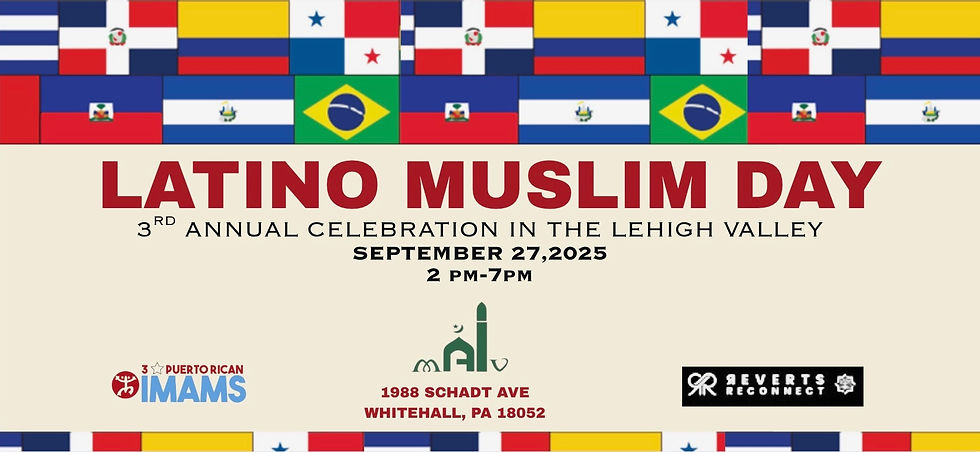 3rd Latino Muslim Day in the Valley