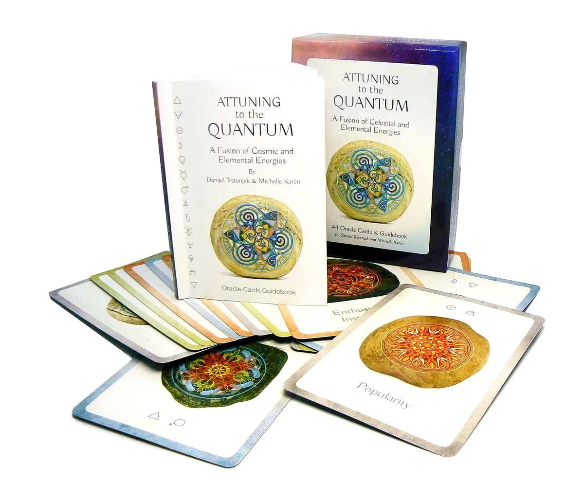 Attuning to Quantum oracle cards and guidebook