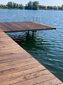 Onderhoud steiger bankirai