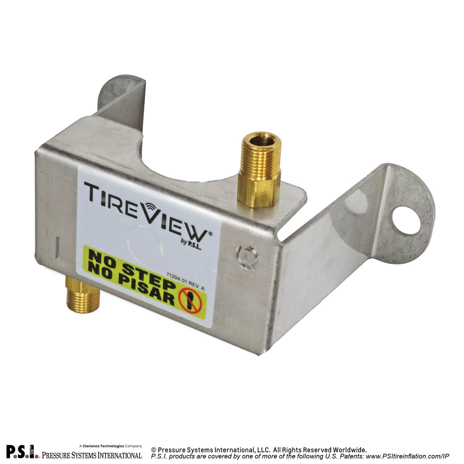 70606-00 Flow-Thru Bracket, F450/550 Drive Axles, Dual Tire