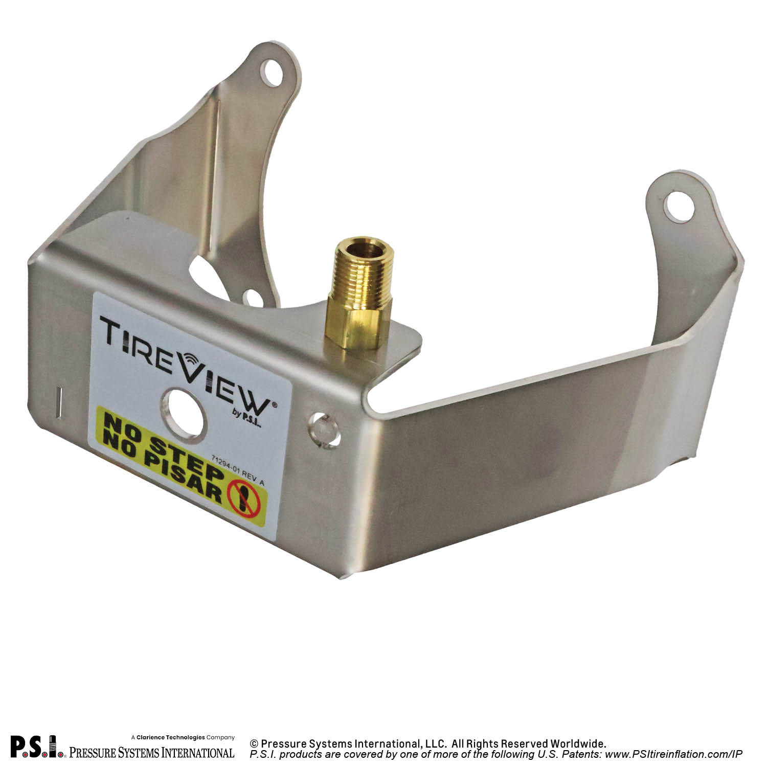 70602-00 TireView Flow-thru Bracket P-Series - SINGLE Tires