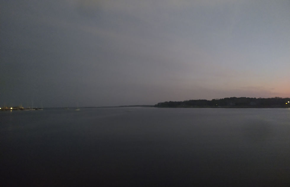Dusk on Long Island Sound