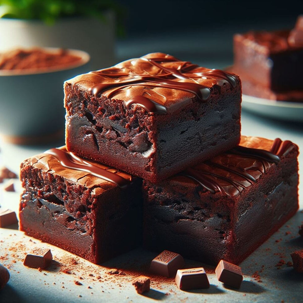 photo of classic chcolate brownies