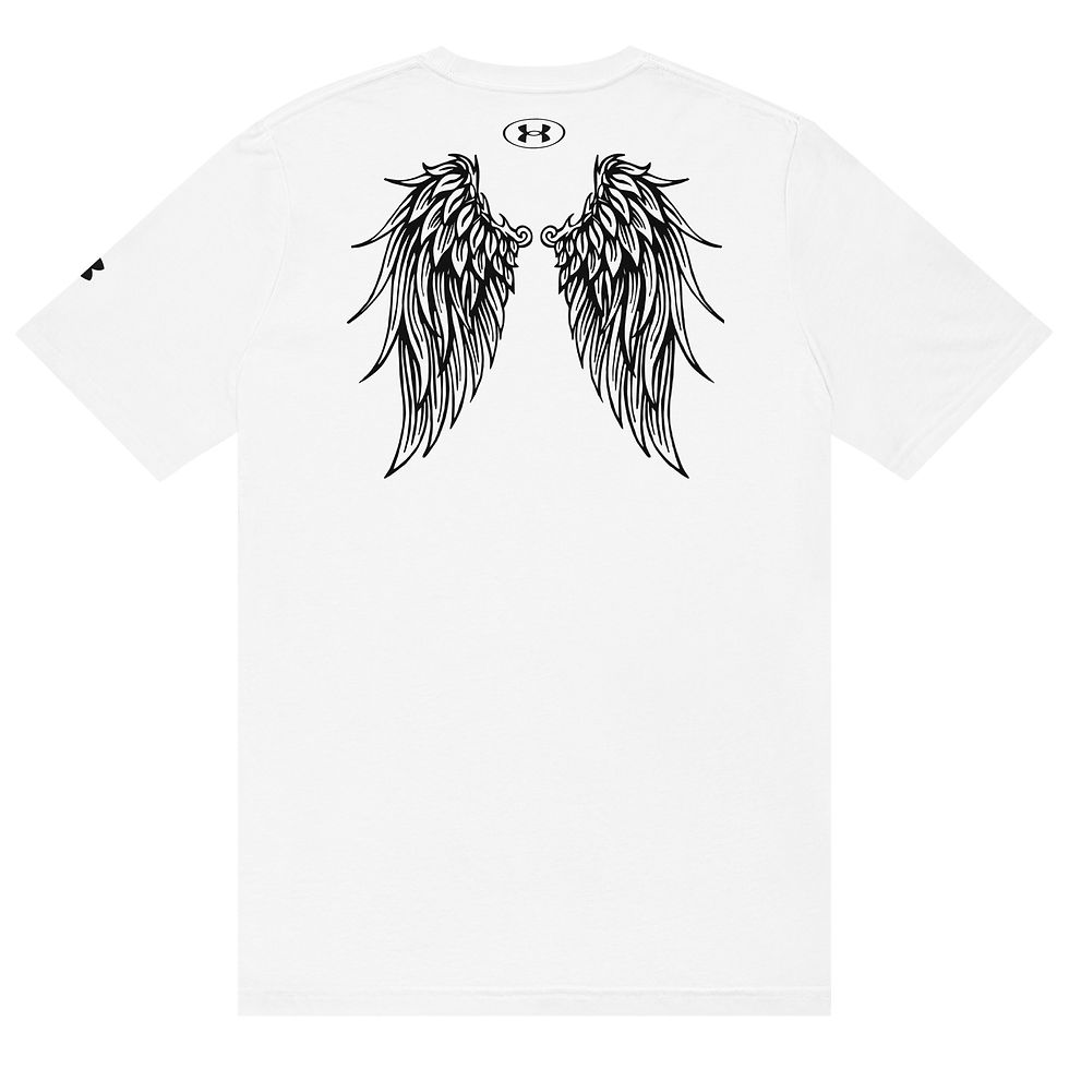 Thumbnail: Angel Wings 2 Under ArmourⓇ athletic t-shirt