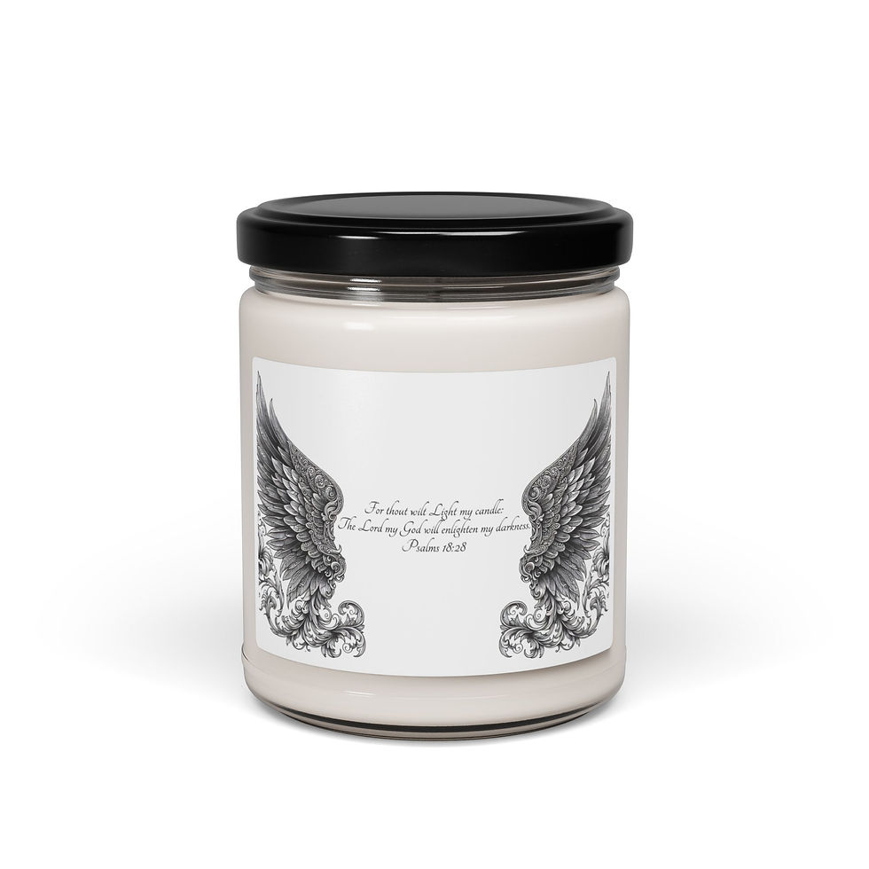 Thumbnail: Wings (Psalm 18:28) Scented Soy Candle, 9oz