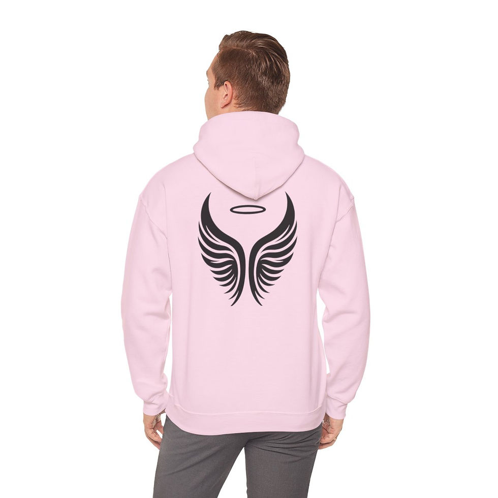 Thumbnail: Halo Wings Unisex Heavy Blend™ Hooded Sweatshirt
