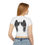 Thumbnail: Black and White Wings Women's Baby Tee