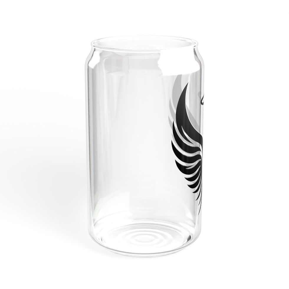 Thumbnail: Halo Wings Sipper Glass 16oz