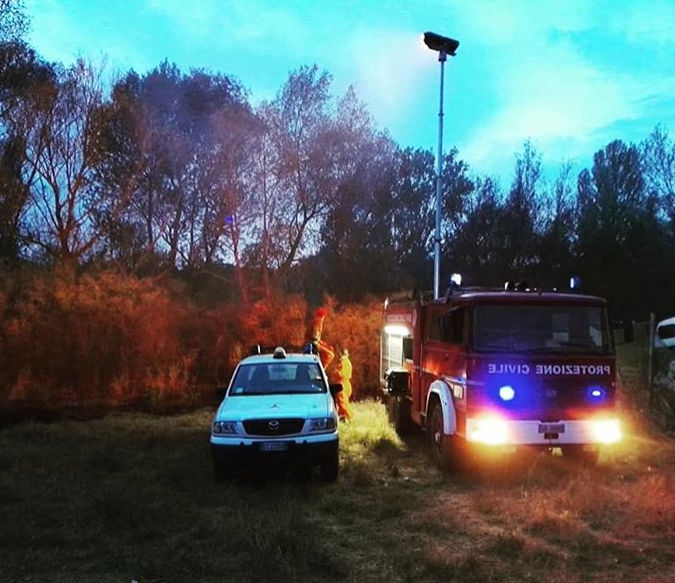 incendio Mentana