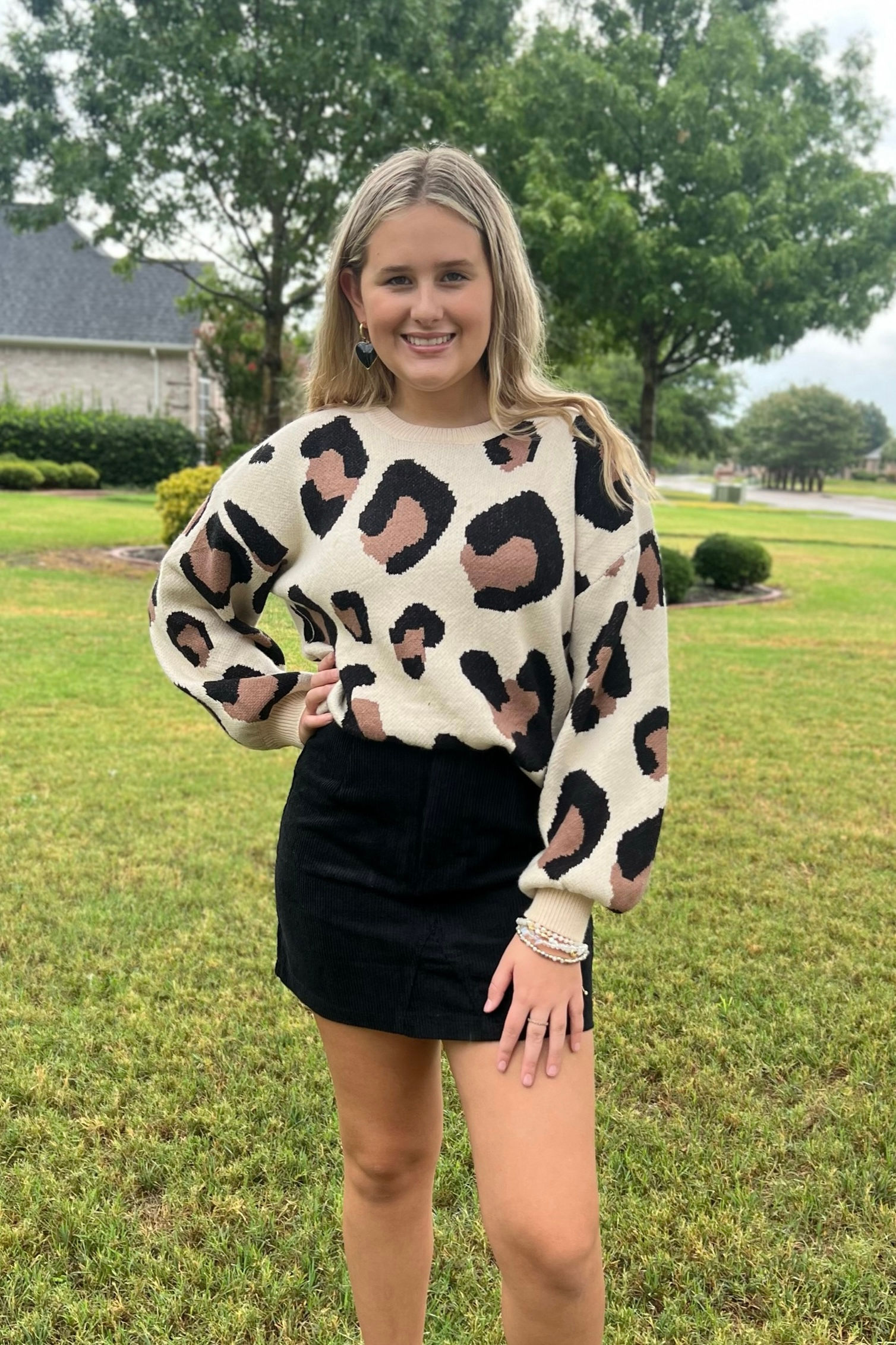 Super- Soft Leopard Sweater