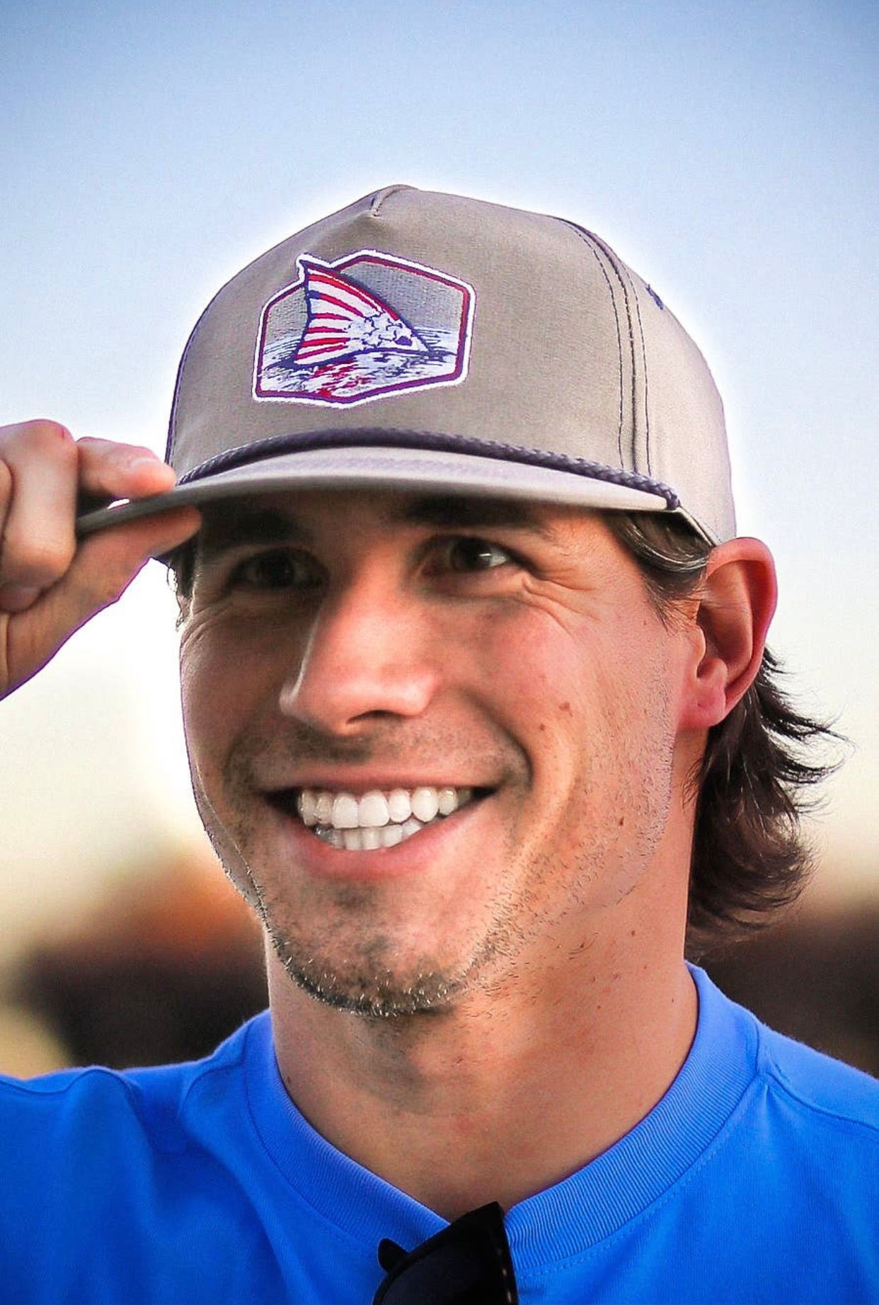 Patriotic Fish Fin Cap