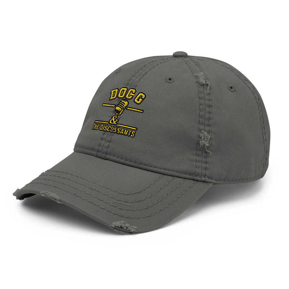 Thumbnail: The Official Doc G & The Discussants Distressed Cap