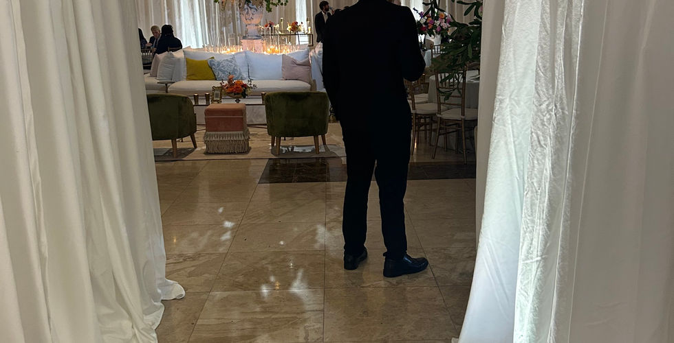 slavonian lodge interior for a wedding