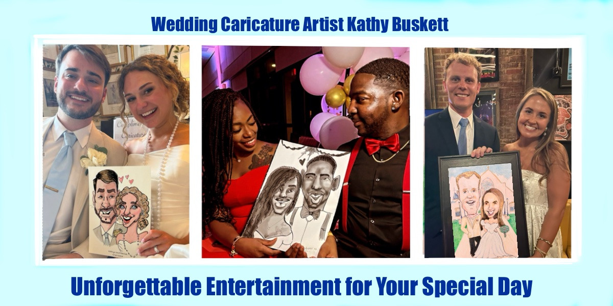 Wedding Caricature Artist USA Caricatures by Kathy