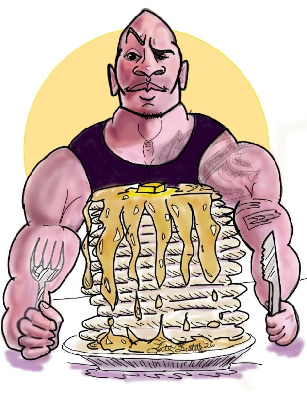 the rock caricature