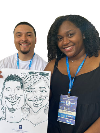 Convention Caricature in Birmingham at BJCC