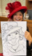 caricatures for the New Mobilians Club