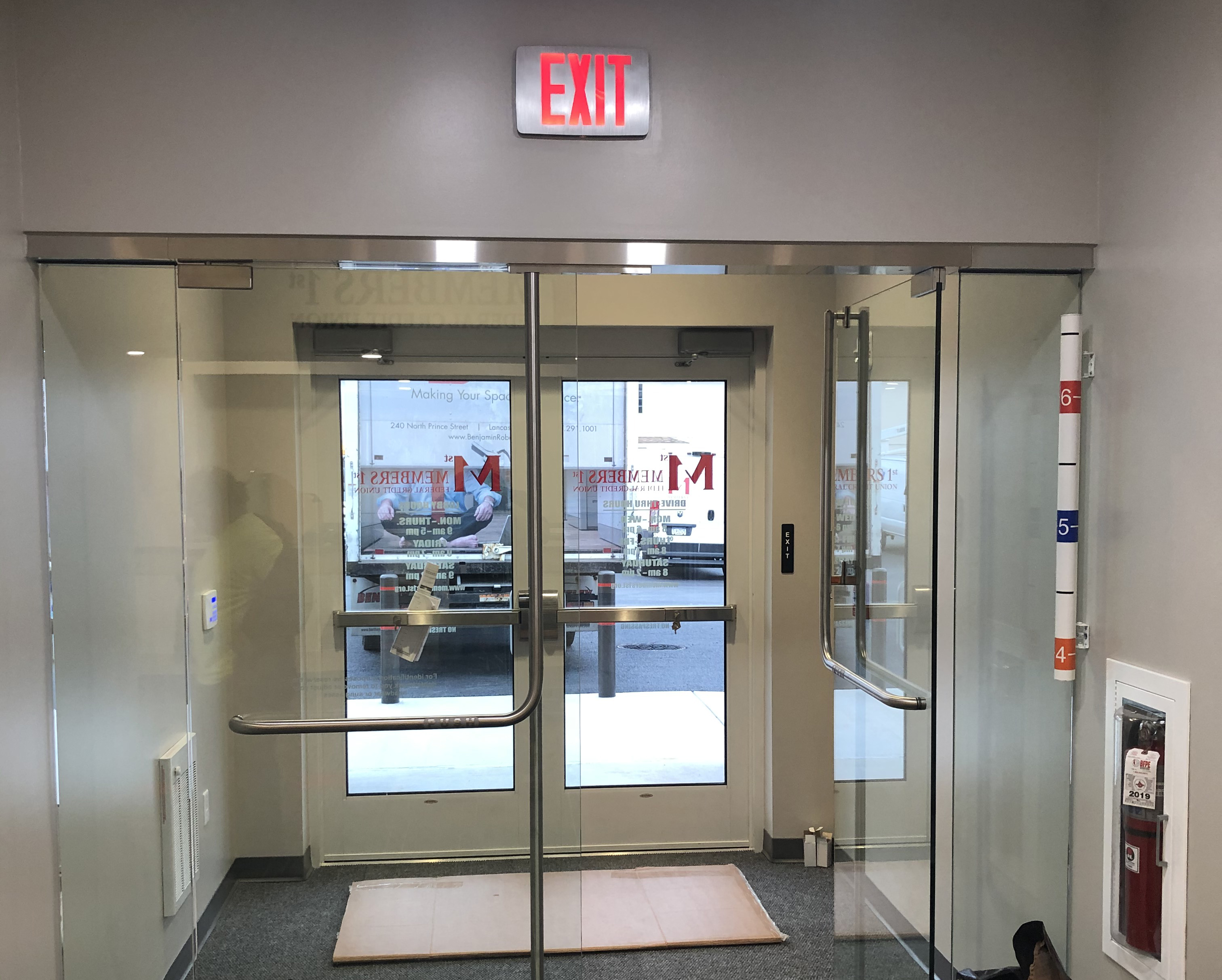 Lobby Area with Height Strip Camera