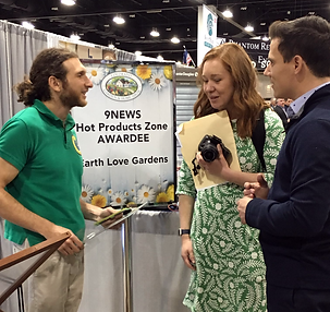 9News Denver Hot Product Zone Awardee at the Colorado Garden and Home Show