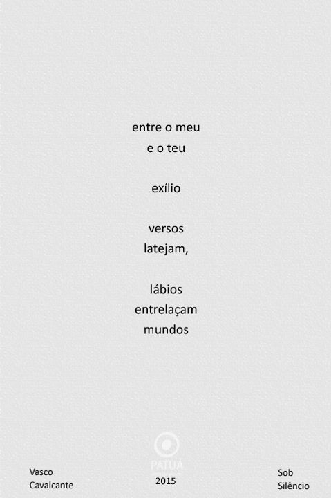 Poema do livro "Sob Silêncio"