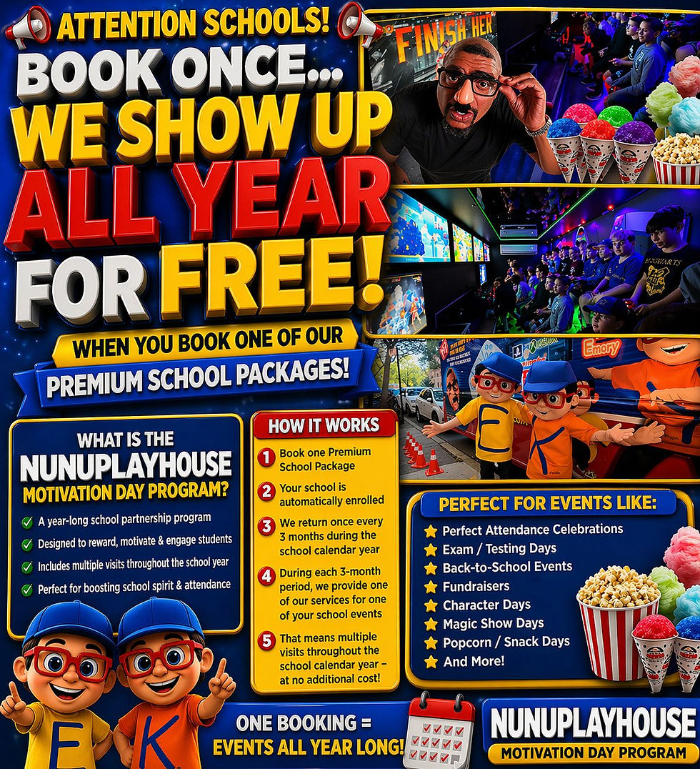 Maximize Student Engagement with Year-Round Entertainment Packages for Schools and Camps
