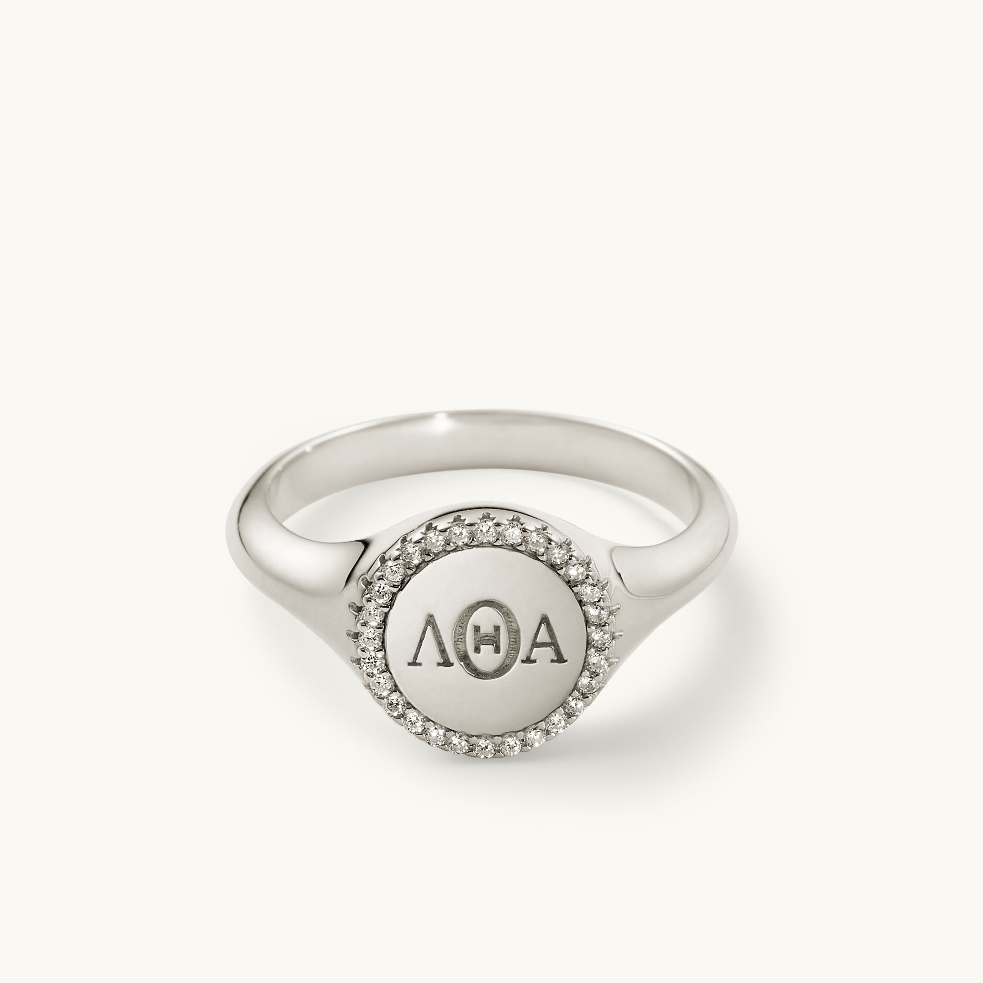 Lambda Theta Alpha Pave All Around Ring